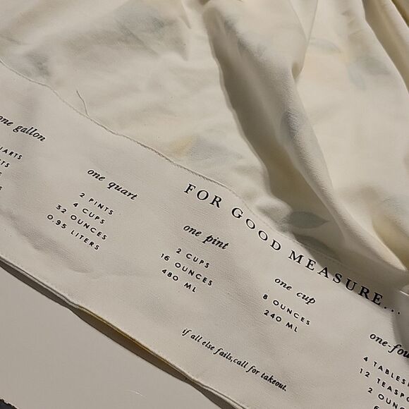 NEW KATE SPADE Life Gives You Lemons print cooking kitchen chef Apron NWT - Picture 2 of 4